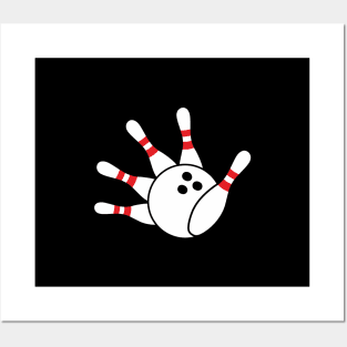 Hey Bowling! (Bowling hand) Posters and Art